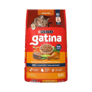 Gatina adultos pollo